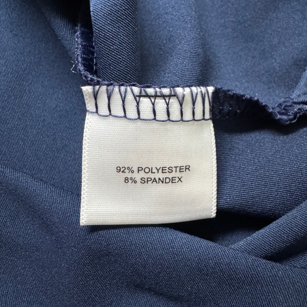 Peter Millar Polo Shirt Mens XL Navy Blue Summer Comfort Performance Charleston - Picture 3 of 7